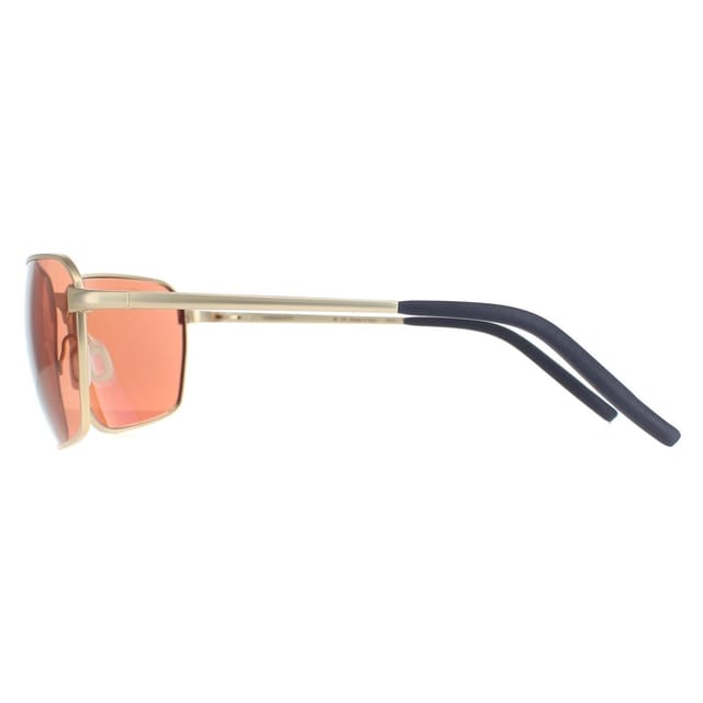 Serengeti Serengeti Men's Rectangle Matte Light Gold Mineral Drivers Shelton - 3