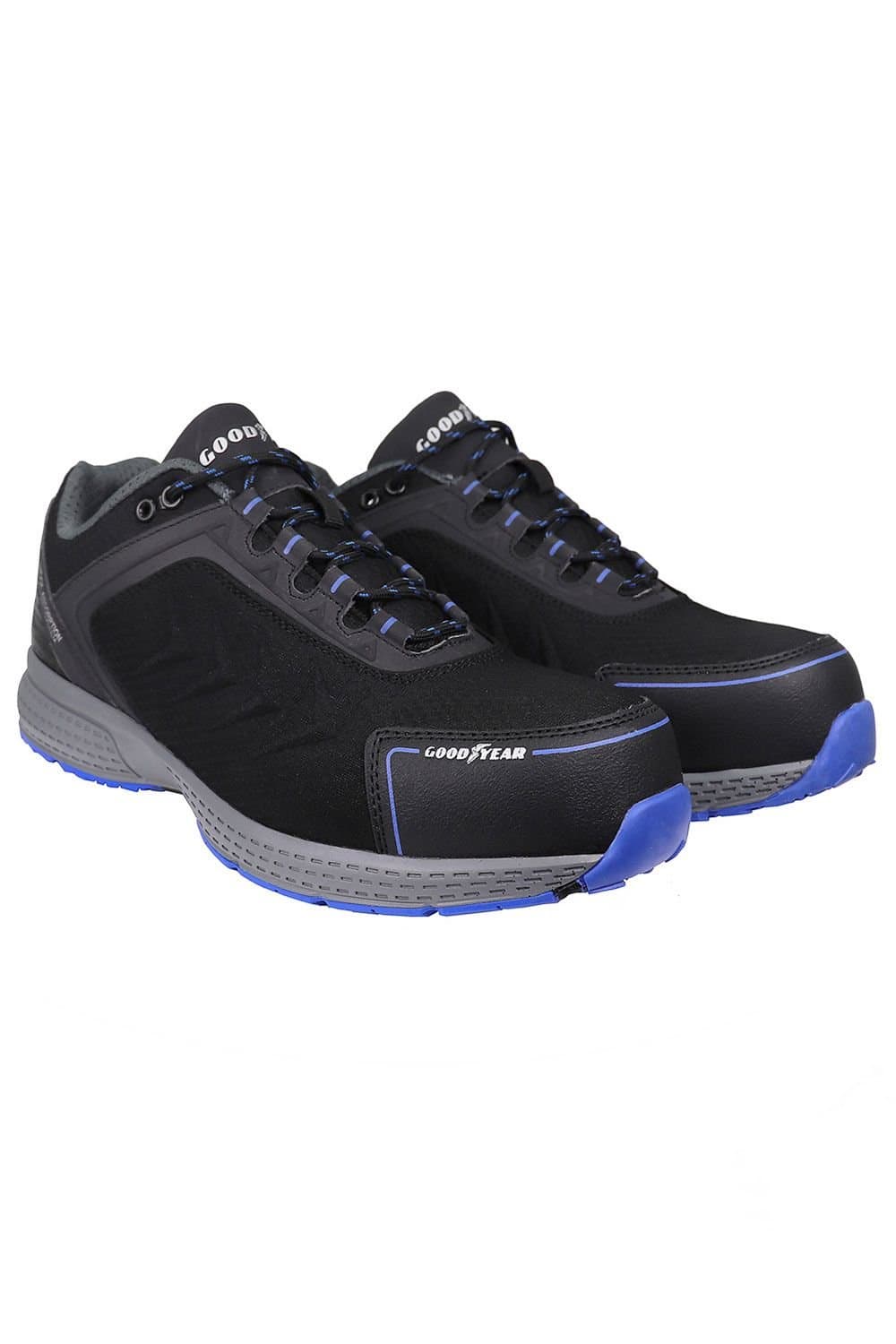 Goodyear Goodyear Men's Metal Free S3 SRC HRO Water Resistant Safety Work Trainers in Black