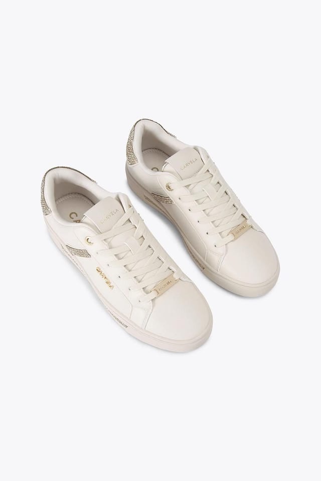 Carvela Carvela Women's 'Daze Jewel' Trainers in Gold - 2