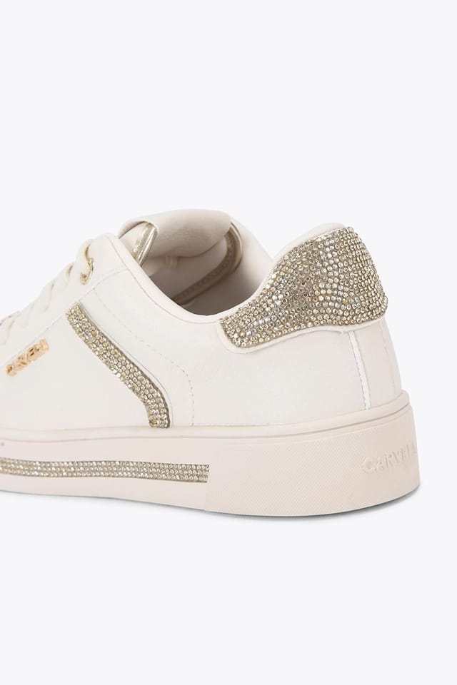 Carvela Carvela Women's 'Daze Jewel' Trainers in Gold - 3