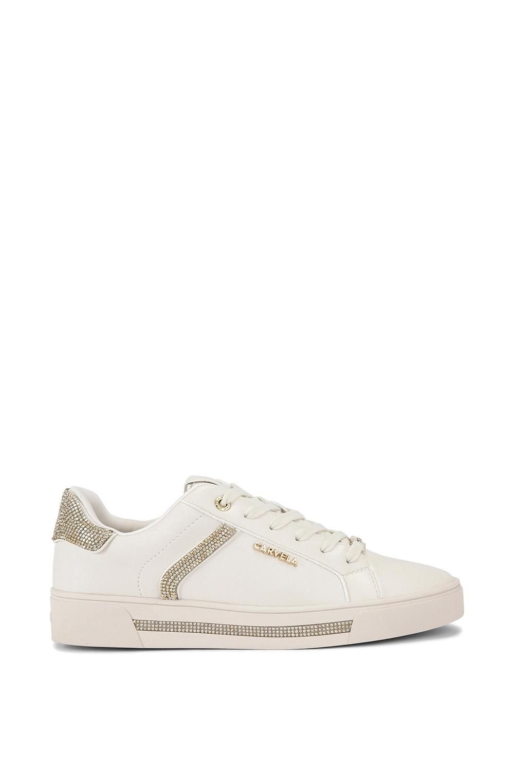 Carvela Carvela Women's 'Daze Jewel' Trainers in Gold - 4