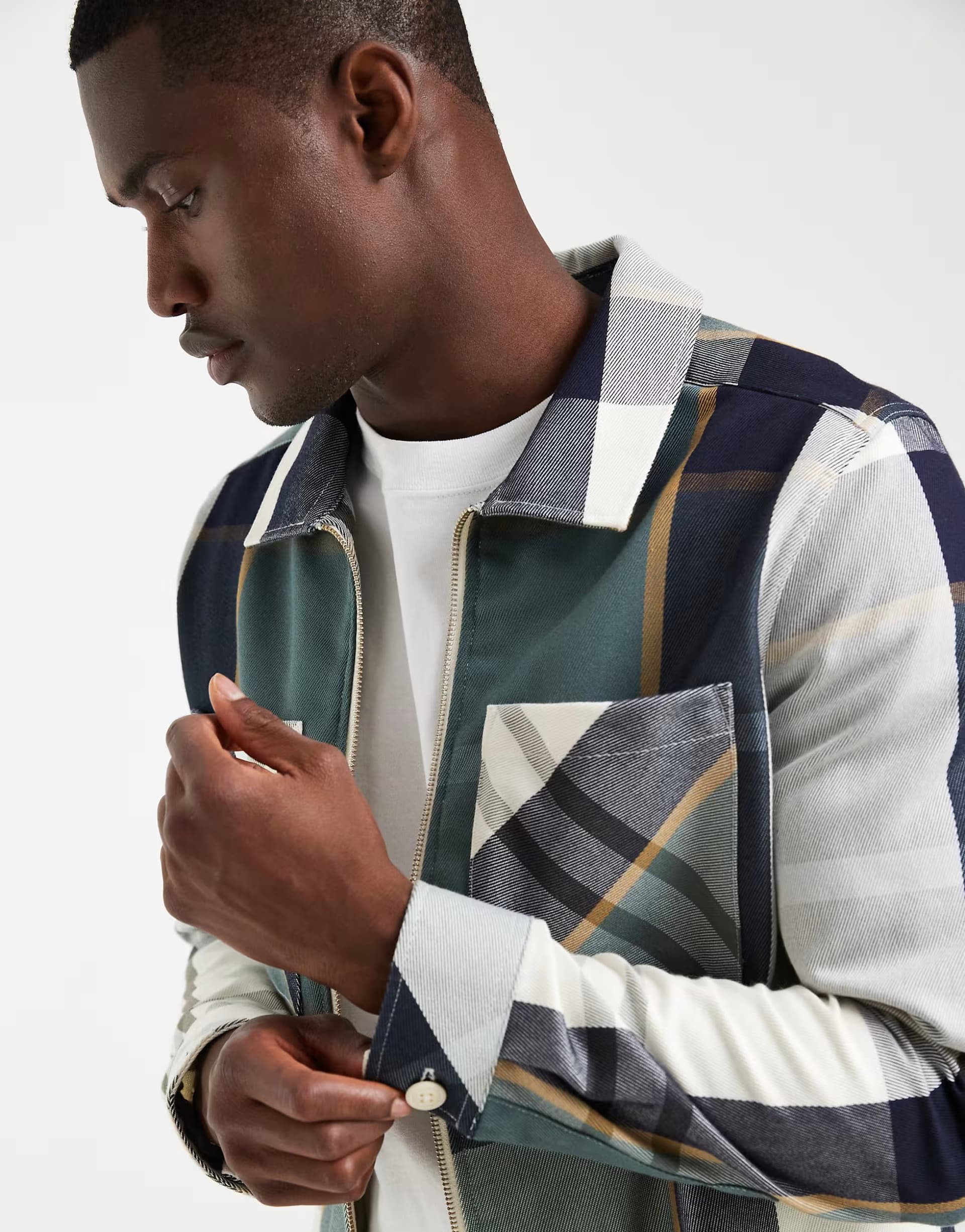 ASOS Barbour Ettrick checked overshirt in tartan print