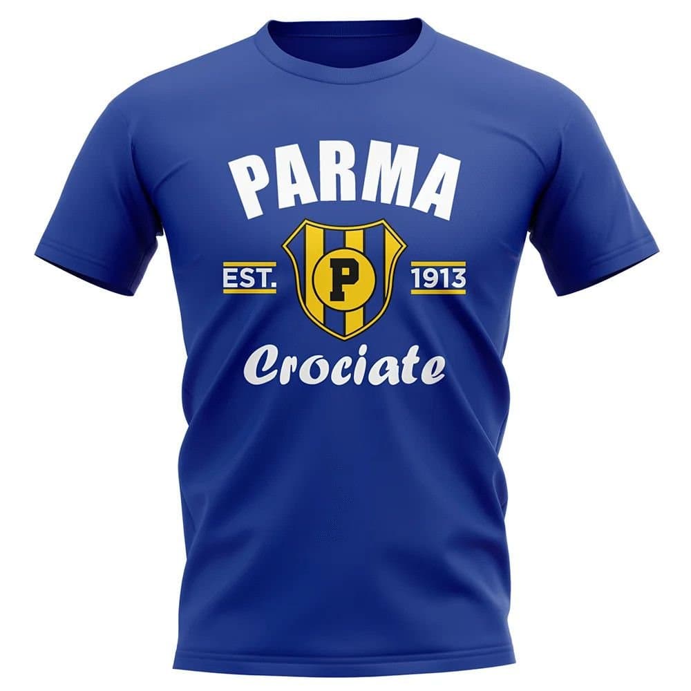 Parma Parma Men's Personalised Established Football T-Shirt in Blue