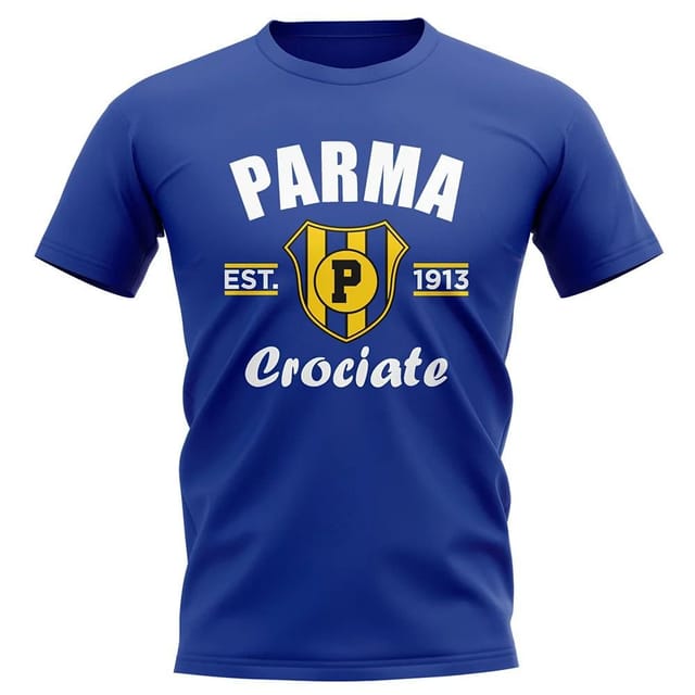 Parma Parma Men's Personalised Established Football T-Shirt in Blue - 2