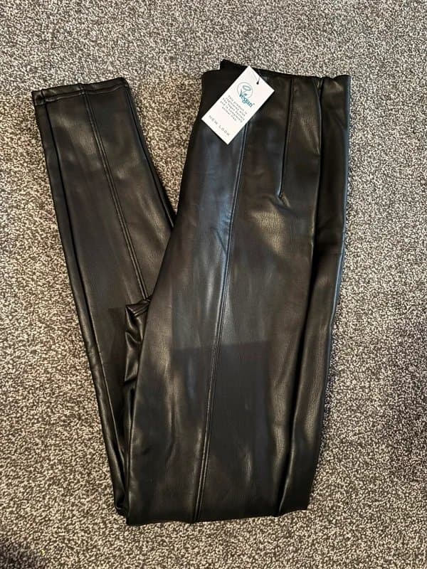 New Look Leather leggings