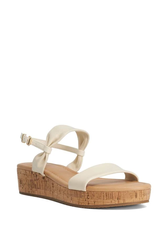 Dune London Dune London Women's 'Laliz' Leather Sandals in White - 2