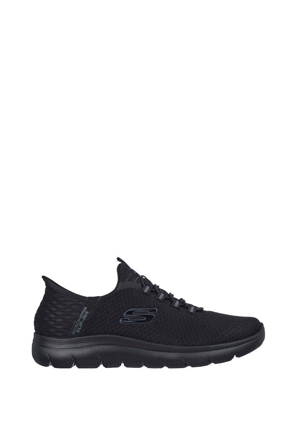 Skechers Skechers Men's Summits Slip In Lace Trainers Black - 2