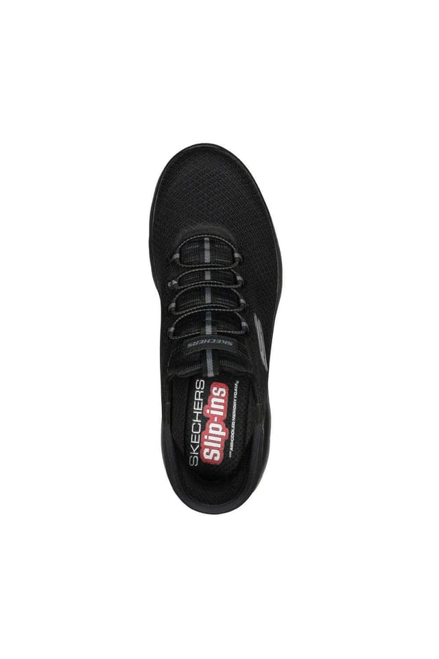 Skechers Skechers Men's Summits Slip In Lace Trainers Black - 3