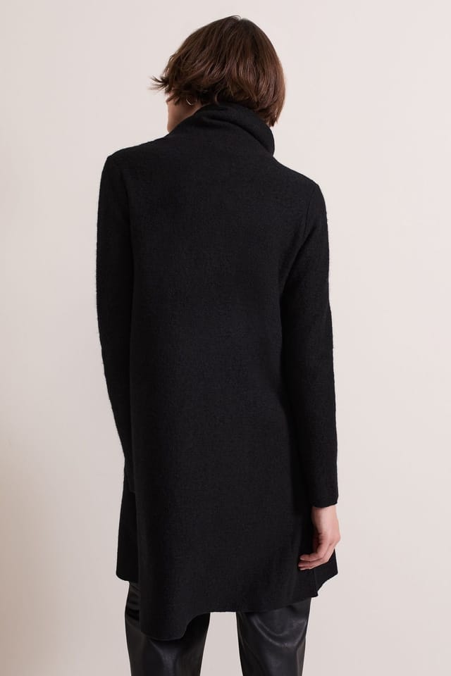Phase Eight Phase Eight Women's Bellona Knit Coat in Black - 3