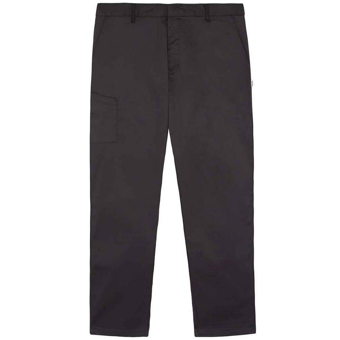 Afd AFD Men's Stretch Slim Trousers in Black