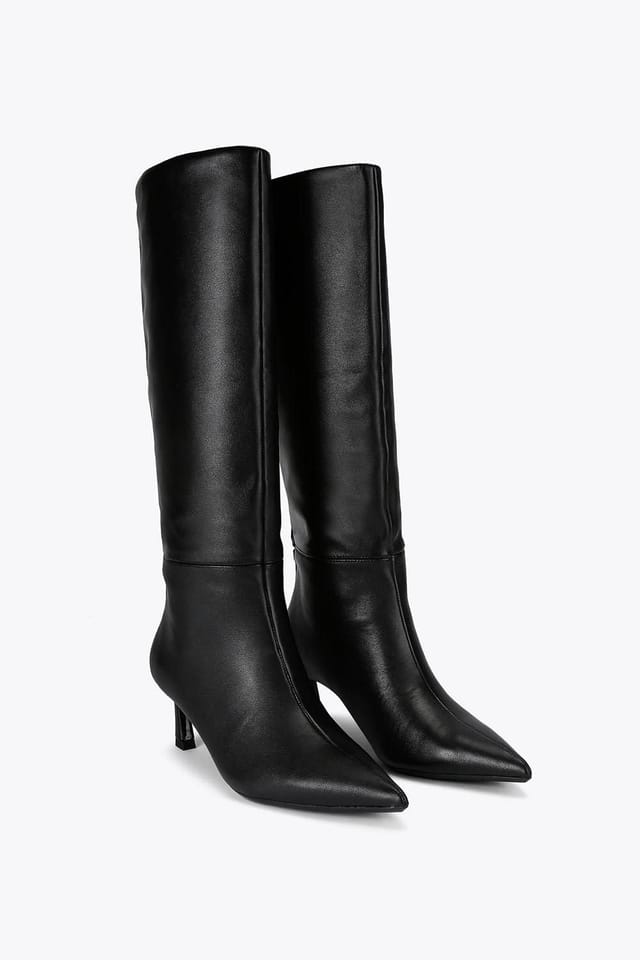 KG Kurt Geiger KG Kurt Geiger Women's 'Stark' Leather Boots in Black - 2
