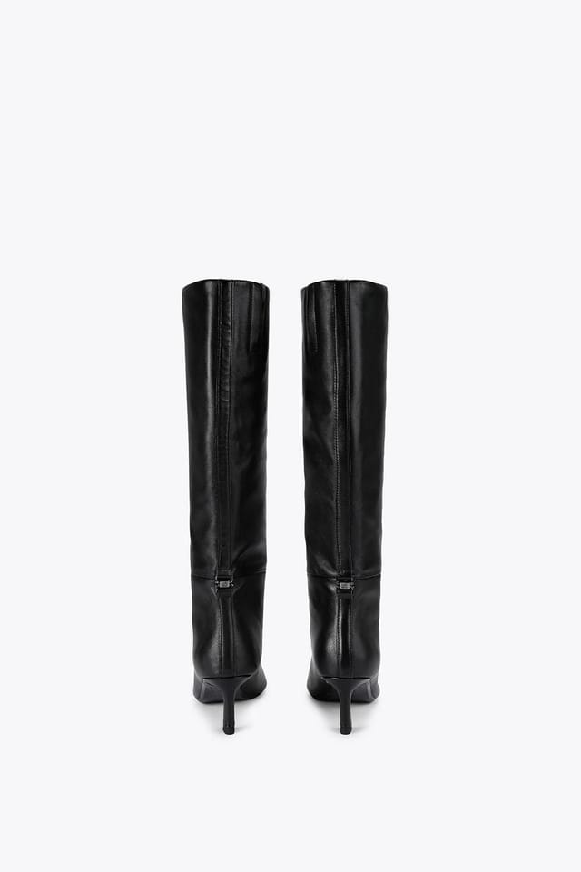 KG Kurt Geiger KG Kurt Geiger Women's 'Stark' Leather Boots in Black - 3