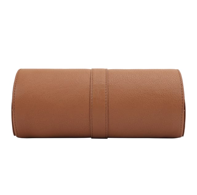 Paul Costelloe Paul Costelloe Men's Reef Leather Watch Case in Brown - 3