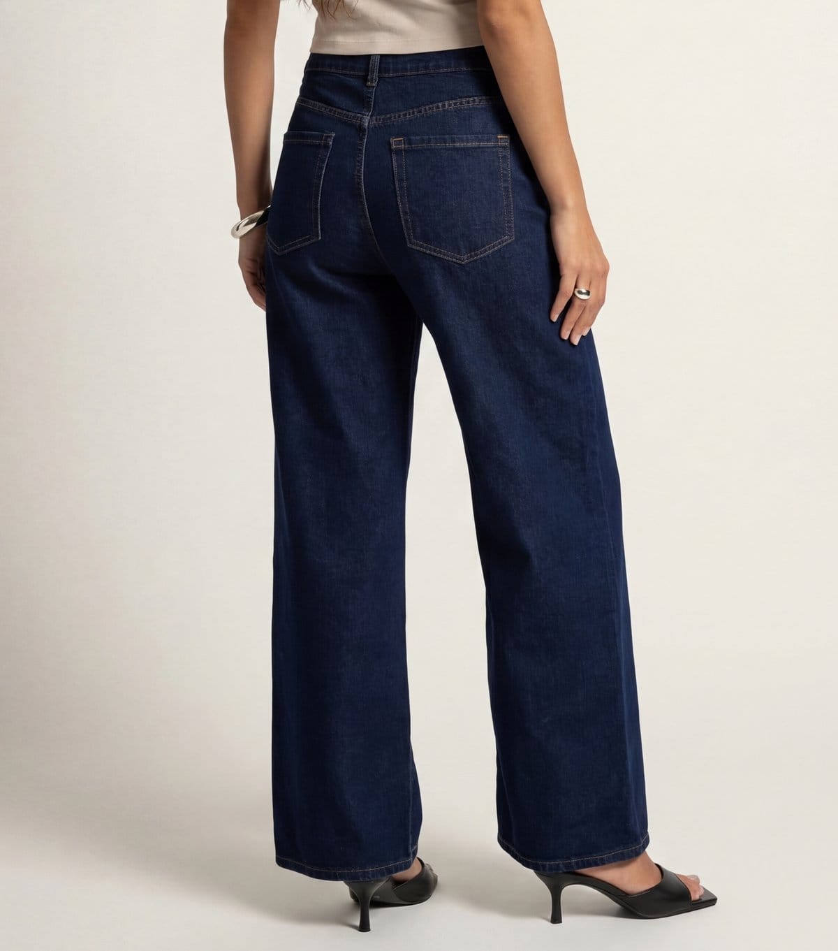 Urban Bliss Women's Blue Straight Leg Jeans Urban Bliss New Look - 4