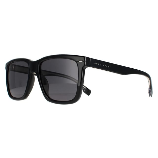 Hugo Boss Hugo Boss Men's Square Black Ruthenium Grey Blue BOSS 1317/S - 2