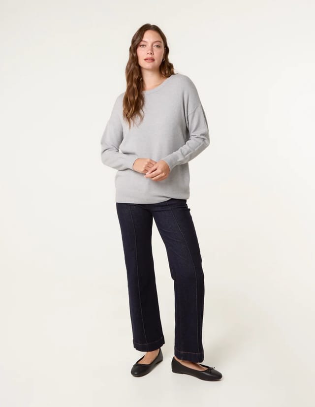 Blue Vanilla Round Neck Jumper - 2