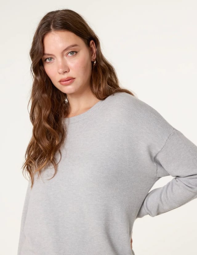 Blue Vanilla Round Neck Jumper - 3