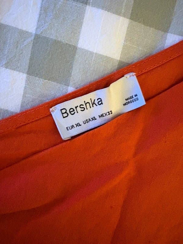 Bershka Bershka rust orange top