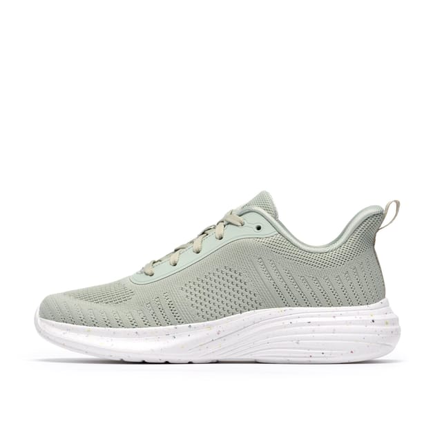 Clarks Clarks Women's Izza Knit Olive Knit Trainers in Green - 2
