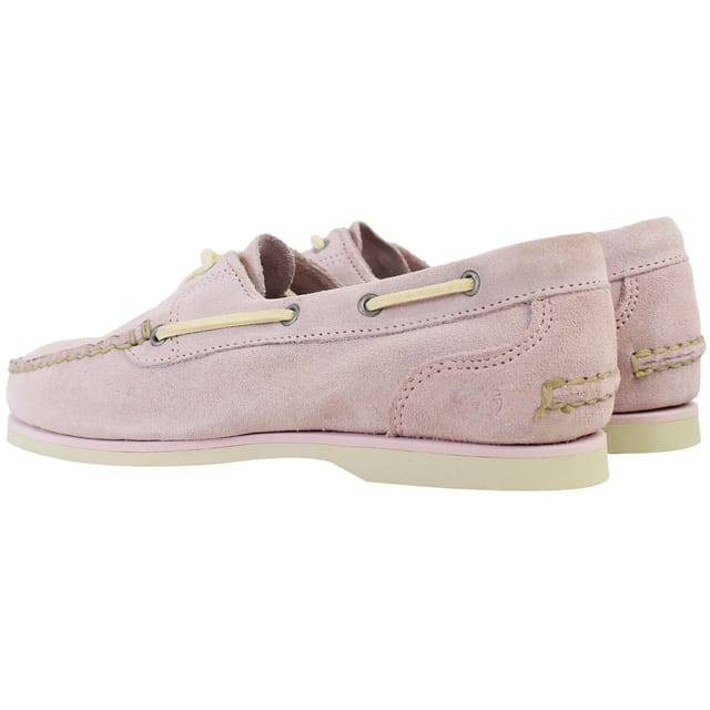 Timberland Timberland Women's Classic Pink Boat Shoes - 3