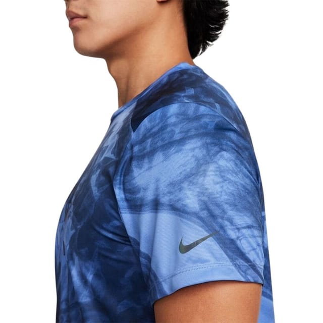 Nike Nike Men's Ombre Blue Running Top - 3