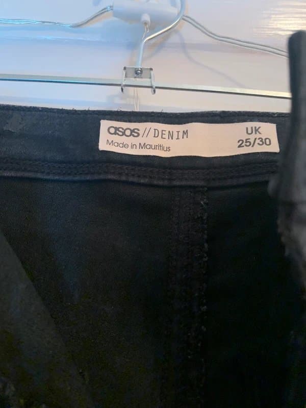 ASOS Asos Leather look trousers