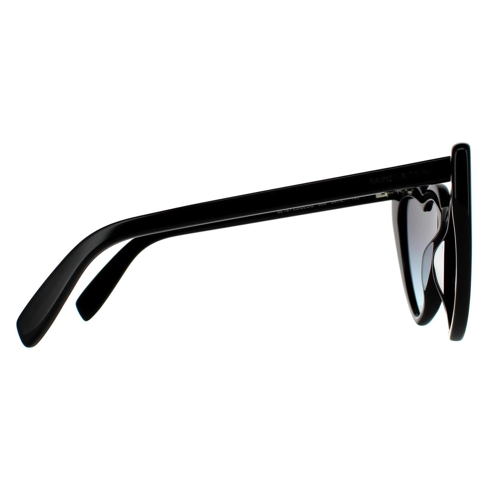 Saint Laurent Saint Laurent Women's Cat Eye Black Blue Gradient Sunglasses - 4