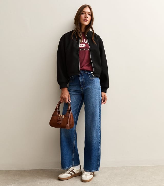 New Look Women's Burgundy San Diego Relaxed T-Shirt New Look - 3