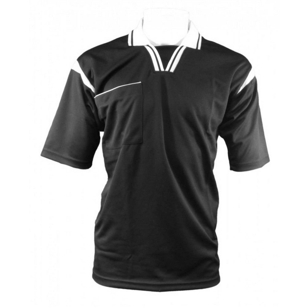 Carta Sport Carta Sport Men's Short-Sleeved Referee Jersey in Black - 4