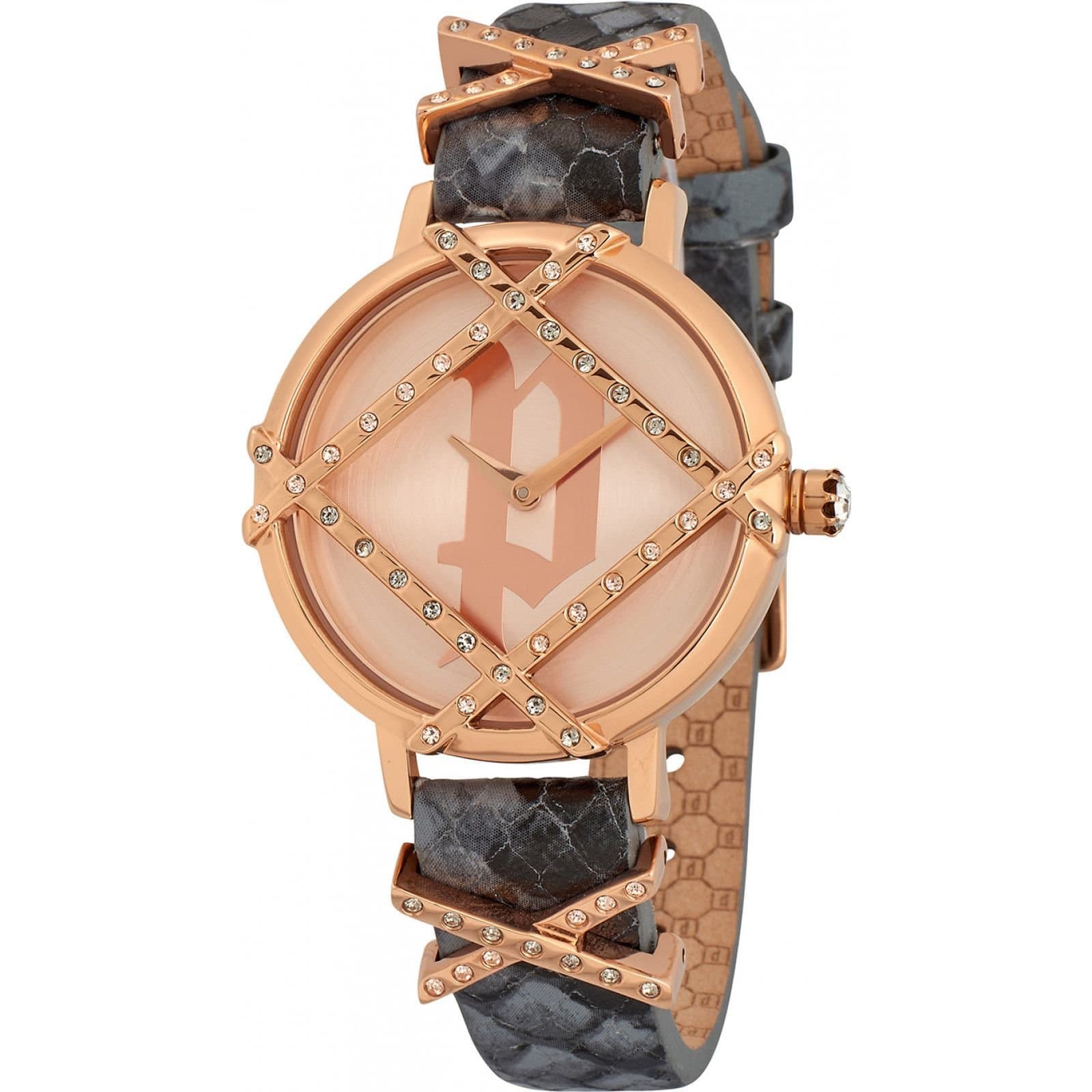 Police Police Women's PL16068BSR.32 34mm Quartz Watch in Grey