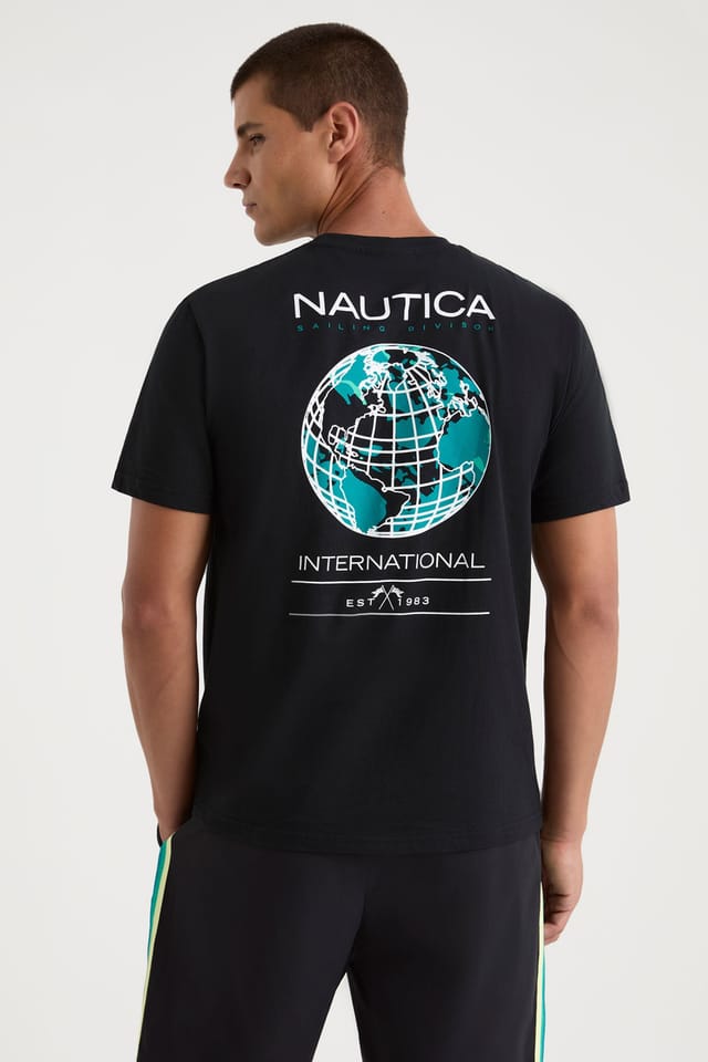 Nautica Nautica Men's Garth T-Shirt in Black - 2