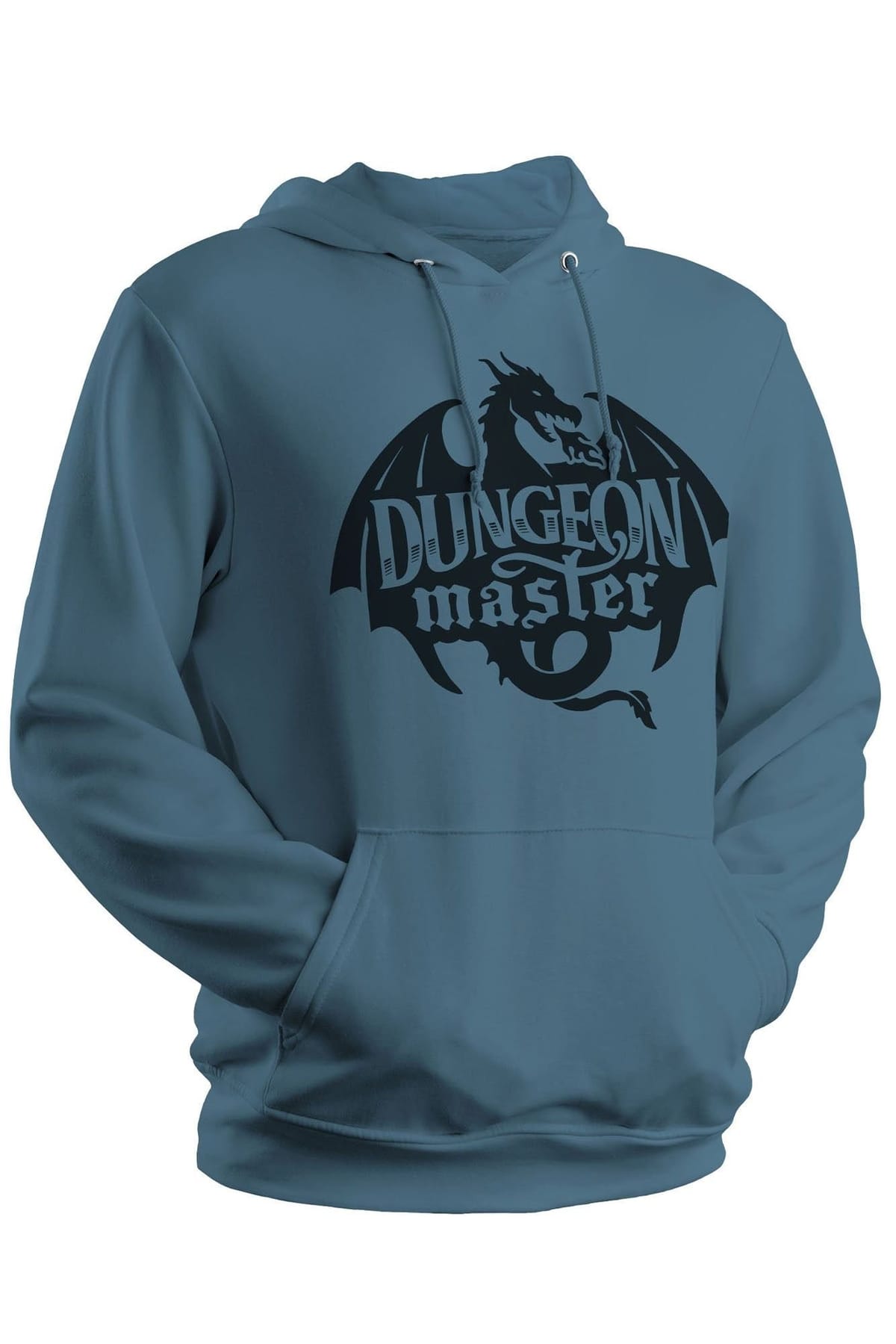 Bad Zebedee Bad Zebedee Men's Dungeon Master Hoodie in Blue - 1