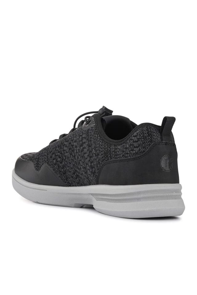 Pavers Pavers Men's Bungee-Laced Memory Foam Shoes in Black - 3