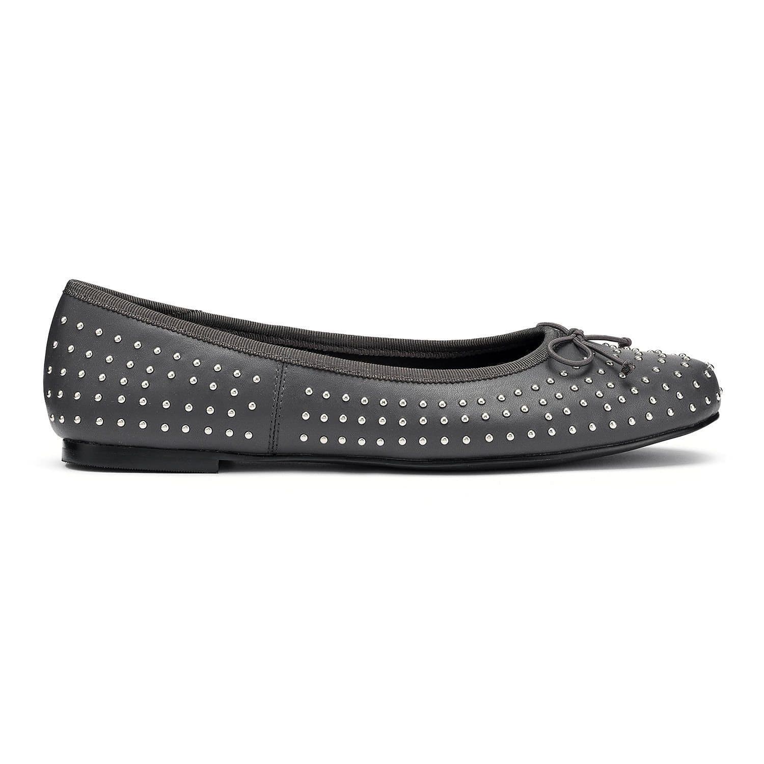 Hotter Hotter Women's Wide Fit 'Ebba' Ballerinas in Dark Grey