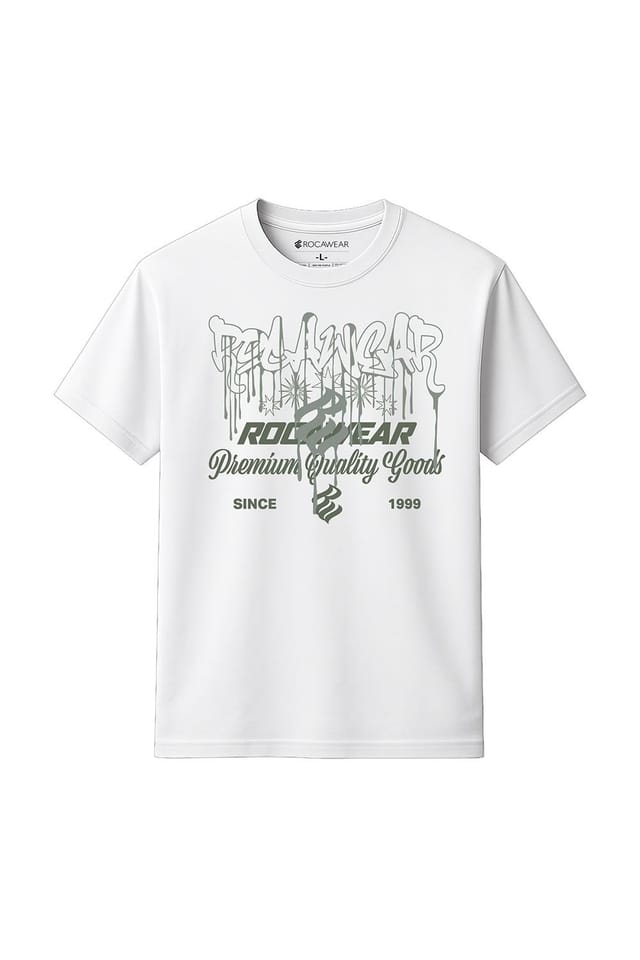 RocaWear Rocawear Men's Overlay T-Shirt in White - 2