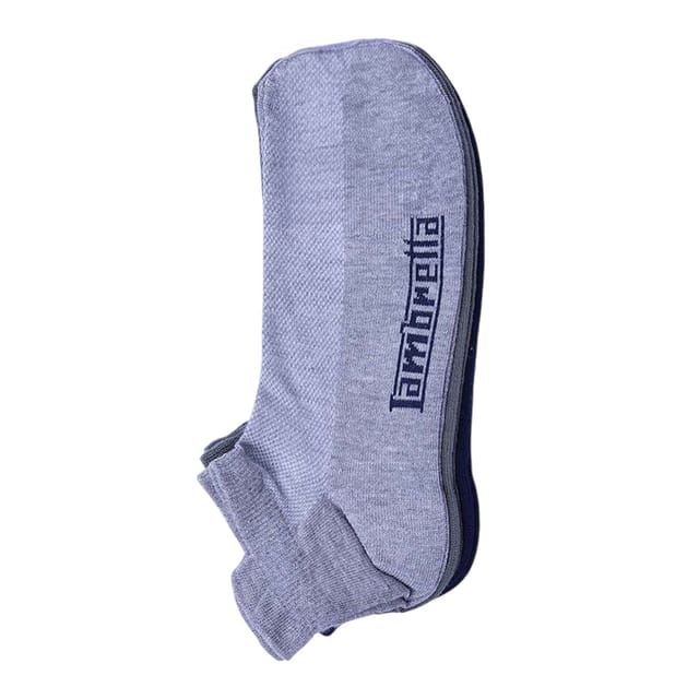 Lambretta Lambretta Men's Trainer Socks (Pack of 3) in Navy - 2