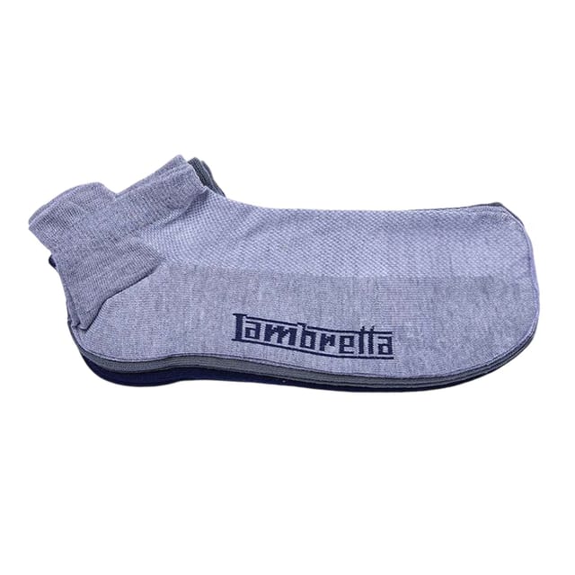 Lambretta Lambretta Men's Trainer Socks (Pack of 3) in Navy - 3