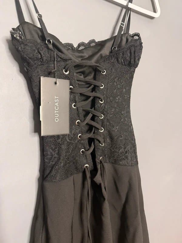 Outcast Clothing Corset lace mini dress