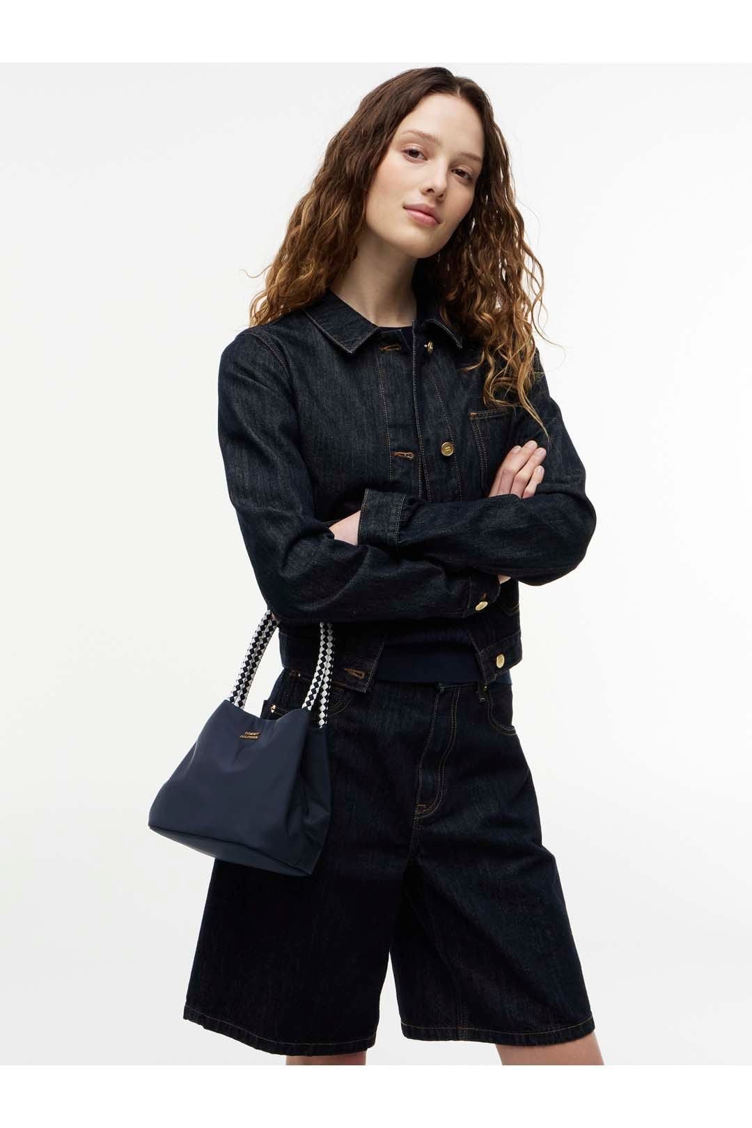 Tommy Hilfiger Tommy Hilfiger Women's Marina Bucket Nylon Navy in Blue - 4