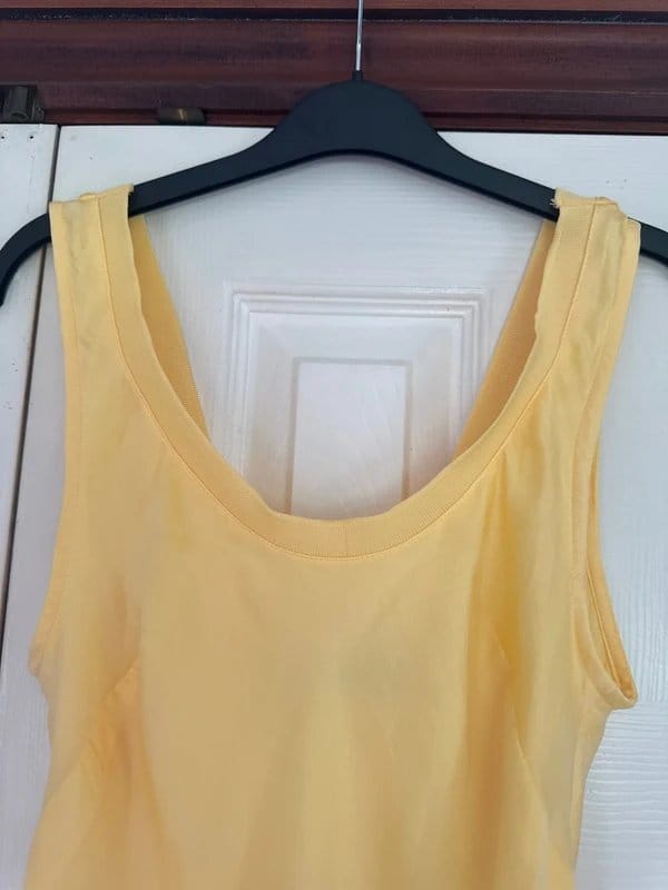 ASOS Design Satin yellow maxi dress - 1