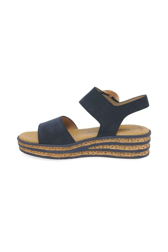 Gabor Gabor Women's 'Andre' Wedge Sandals in Blue - 2