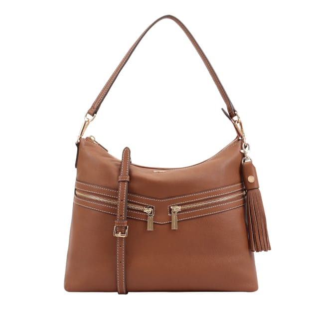 Paul Costelloe Paul Costelloe Women's Azores Leather Multi Way Day Bag in Green - 2