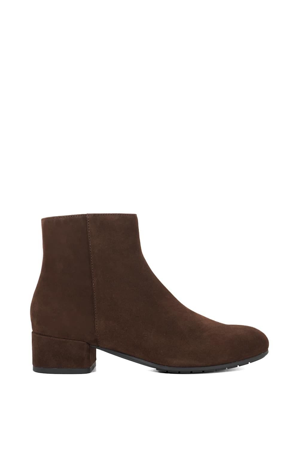 Dune London Dune London Brown Suede Ankle Boots