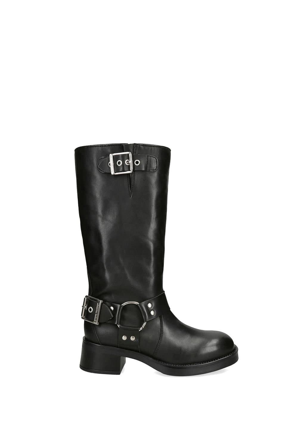 Steve Madden STEVE MADDEN Women's 'Beau' Leather Boots in Black