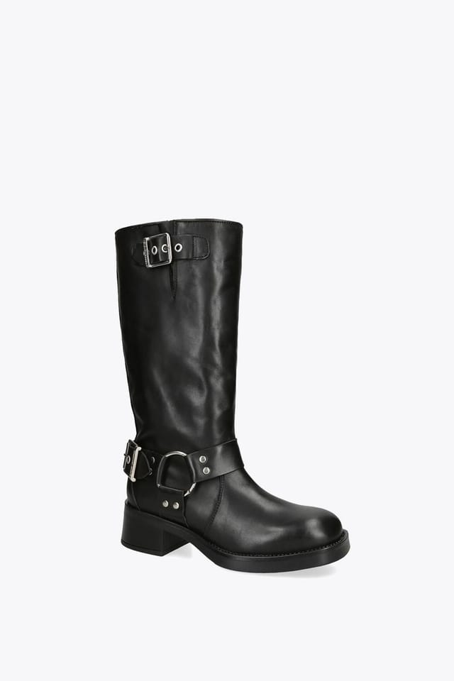 Steve Madden STEVE MADDEN Women's 'Beau' Leather Boots in Black - 3