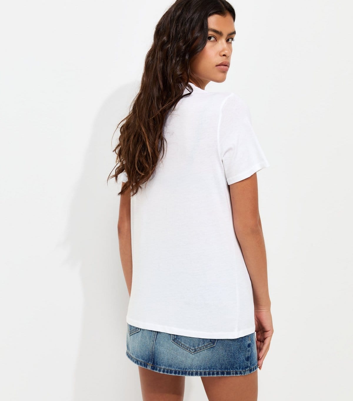 New Look Women's White Cotton Seville Orange Print T-Shirt New Look - 4