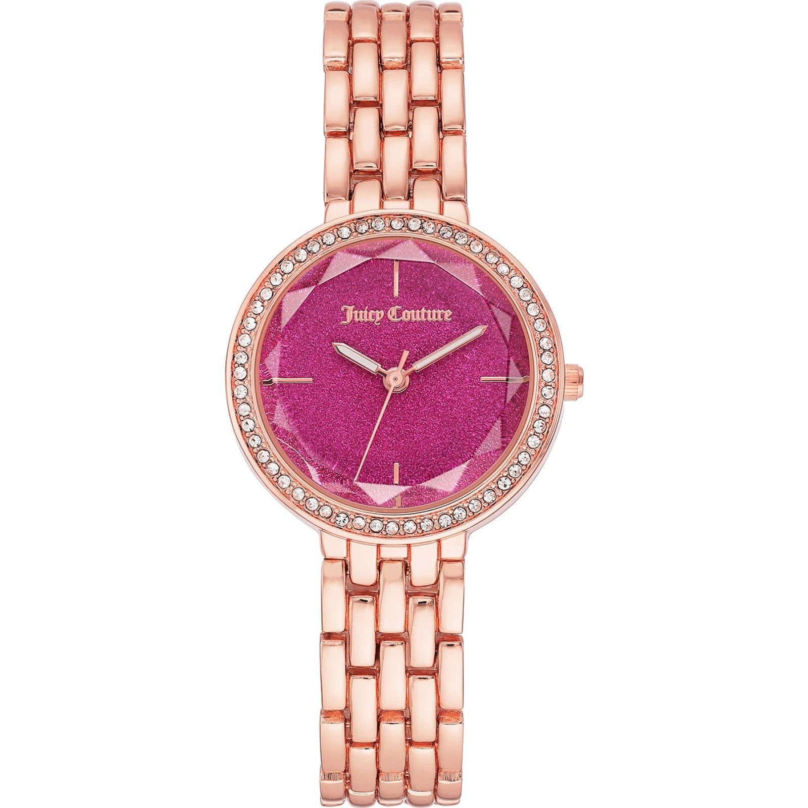 Juicy Couture Juicy Couture Women's JC1208HPRG 32mm Quartz Watch in Rose Gold