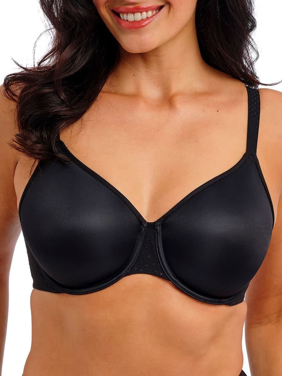 Wacoal Wacoal Women's Back Appeal Minimiser Bra in Black
