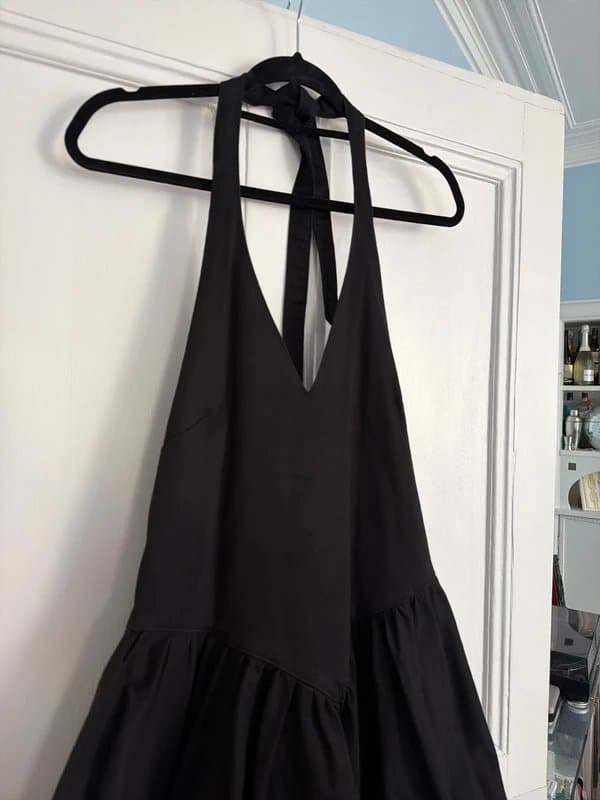 ASOS Design ASOS Design black halter neck mini dress