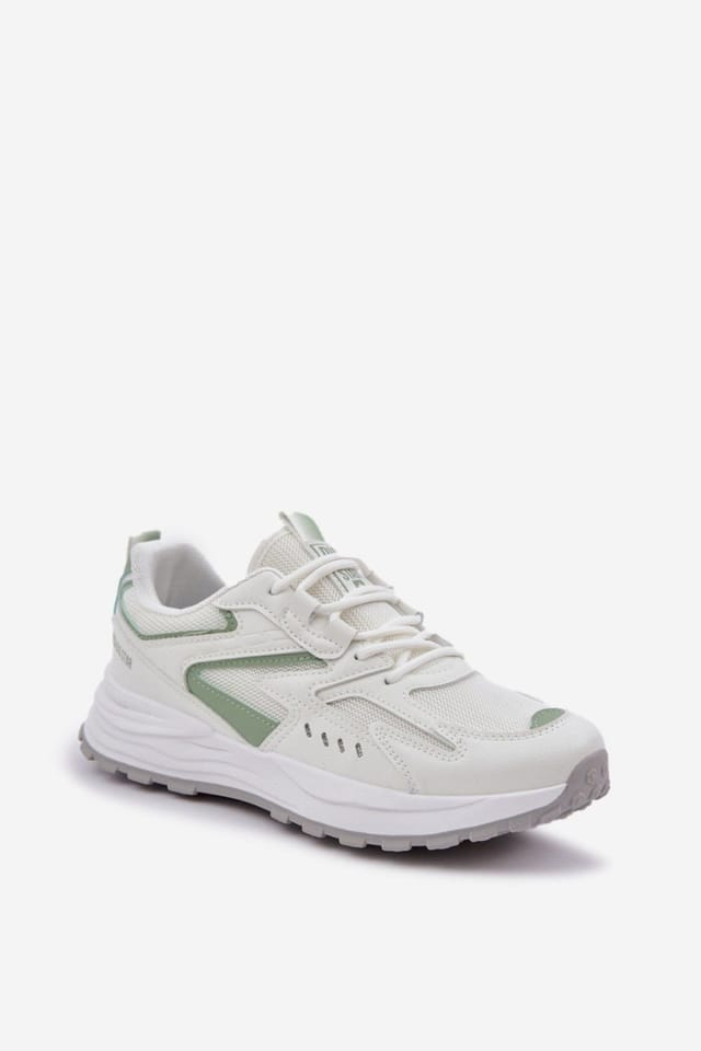Love Lace Love Lace Women's Big Star Sport Shoes Fabric HI POLLY Insole in White - 2